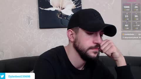 Snapshot of dylan_starxx chatting on January 13, 9:52 am Dylan online show from January 13, 9:52 am
