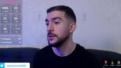 Snapshot of dylan_starxx chatting on March 9, 10:08 am Dylan online show from March 9, 10:08 am