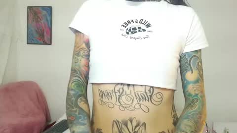 Snapshot of eimytatto_ chatting on January 10, 2:55 pm Carla online show from January 10, 2:55 pm