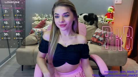 Snapshot of elen_black_23 chatting on January 7, 12:34 am Lena - online show from January 7, 12:34 am