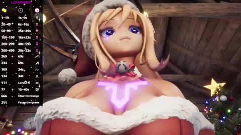 Snapshot of elfielovevt chatting on December 15, 5:17 pm Elfie Love online show from December 15, 5:17 pm