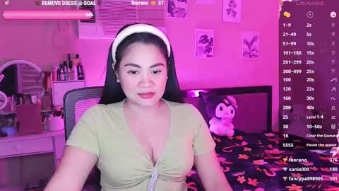 Snapshot of elleelle123 chatting on February 20, 5:33 am Ann online show from February 20, 5:33 am