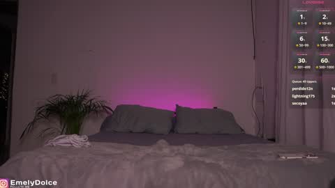 Snapshot of emely_dolce chatting on December 16, 3:30 am ana online show from December 16, 3:30 am