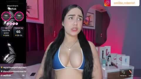 Snapshot of emily_roberts1 chatting on January 26, 3:36 pm Emily online show from January 26, 3:36 pm