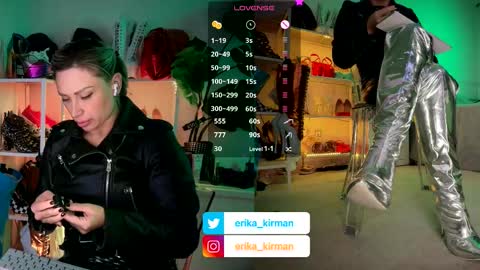 Erika      online show from January 9, 2:31 pm