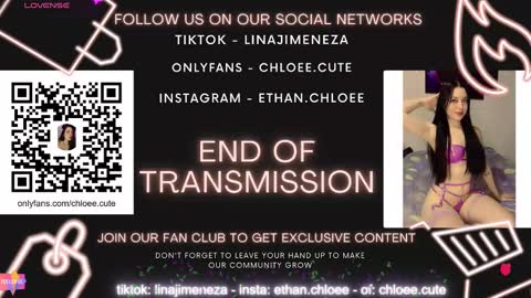 Snapshot of ethan_chloee chatting on December 6, 6:59 am  Chloe  Ethan  online show from December 6, 6:59 am