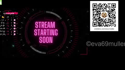 Snapshot of eva69muller chatting on February 11, 7:05 pm Eva  next show  8pm CEST AMST online show from February 11, 7:05 pm