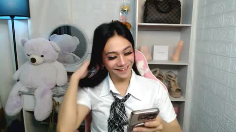 Snapshot of exotictssavie chatting on February 25, 11:55 pm exotictssavie online show from February 25, 11:55 pm