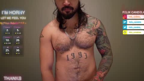 Snapshot of felix_candela chatting on May 5, 4:26 pm Felix Candela online show from May 5, 4:26 pm