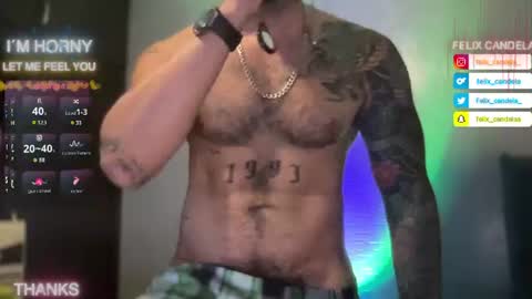 Felix Candela  online show from August 7, 5:31 am