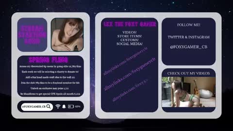 Lex Vive foxygamer cb online show from May 6, 1:03 am
