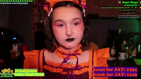   Jaywise Frogfoot  online show from October 30, 9:26 pm