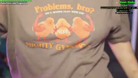 Snapshot of frogessjay chatting on July 29, 5:22 pm Jaywise Frogfoot online show from July 29, 5:22 pm