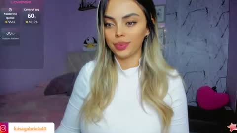 Snapshot of gabby_prieto chatting on July 1, 1:51 am Gaby online show from July 1, 1:51 am