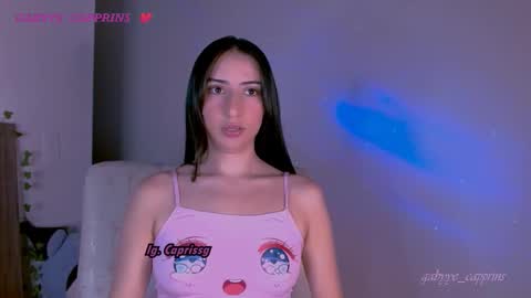 gabyye capprins online show from March 16, 1:00 am