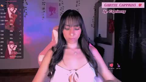 Snapshot of gabyye_capprins chatting on May 15, 2:18 am gabyye capprins online show from May 15, 2:18 am