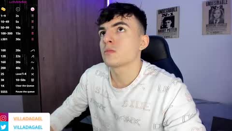 Snapshot of gaelvilla1 chatting on March 1, 2:44 pm GaelVilla online show from March 1, 2:44 pm