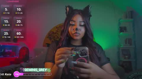 Snapshot of geminis_grey chatting on October 28, 2:26 am Geminis online show from October 28, 2:26 am