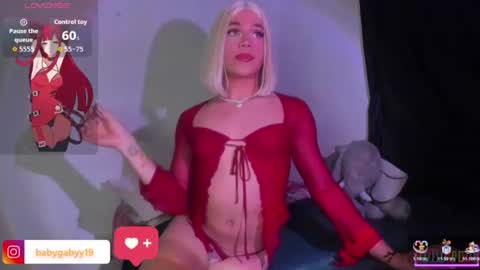 Snapshot of girls_cocks_23cmtss chatting on June 12, 2:32 am gaby 3 online show from June 12, 2:32 am