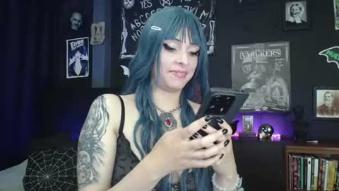 Snapshot of goddess_mortem chatting on August 3, 2:11 pm Mortem model independientfollow me on my telegram channel online show from August 3, 2:11 pm