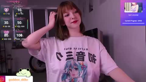 Snapshot of goddessakiko chatting on March 9, 11:14 am Akiko online show from March 9, 11:14 am