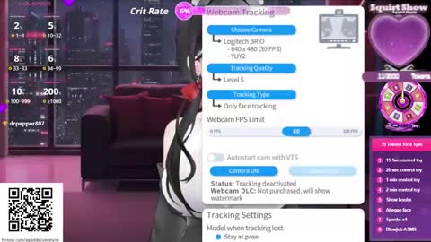  Evelyn  online show from January 18, 8:01 pm