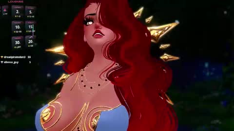 Snapshot of goddessreverie chatting on February 5, 4:17 am Goddess Reverie online show from February 5, 4:17 am