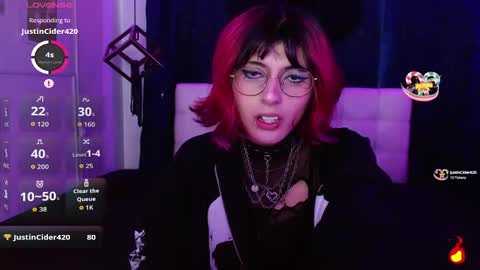 goth_minerva online show from October 18, 1:34 pm