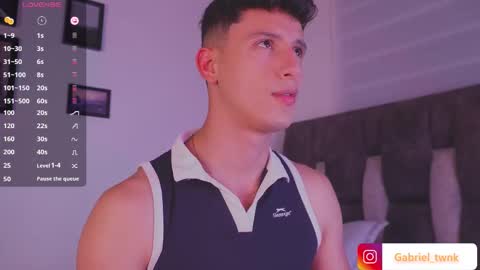 Snapshot of guy_twinks chatting on March 13, 6:31 am Gabriel online show from March 13, 6:31 am