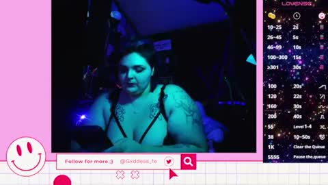 Goddess Fe online show from December 27, 5:48 pm