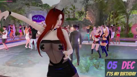 Snapshot of hannah3dx chatting on November 25, 9:15 pm Hannah online show from November 25, 9:15 pm