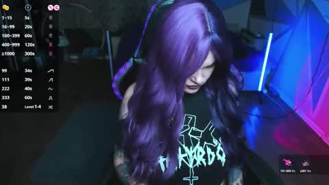 Snapshot of hannah_chaos chatting on October 1, 11:44 pm Hannah online show from October 1, 11:44 pm