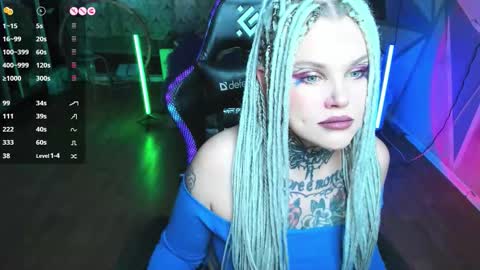 Snapshot of hannah_chaos chatting on October 7, 8:55 am Hannah online show from October 7, 8:55 am