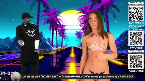 Snapshot of hannahjames710 chatting on October 5, 2:37 pm Hannah James online show from October 5, 2:37 pm