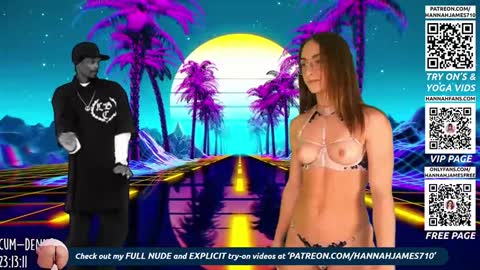 Hannah James online show from December 22, 2:14 pm