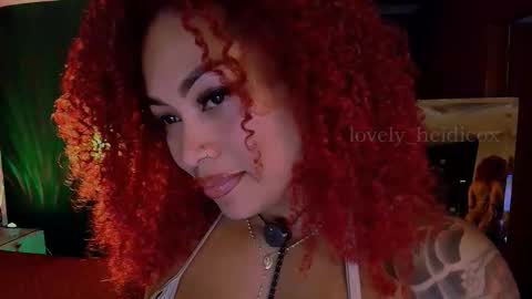 Snapshot of heidicox chatting on November 14, 3:27 am Heidi online show from November 14, 3:27 am