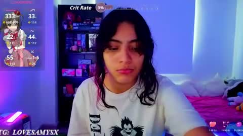 Helia Transfem and Amy online show from July 2, 3:29 pm