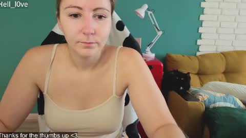 Snapshot of hell_l0ve chatting on July 21, 3:09 am Anastasiia online show from July 21, 3:09 am