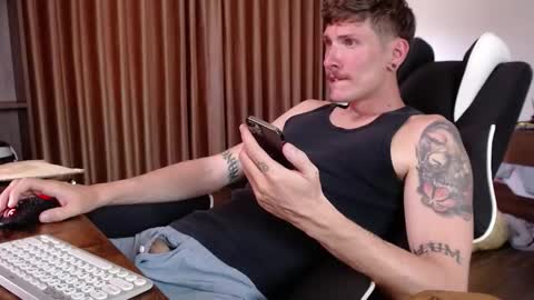 Gregblonde  Alextattoo online show from October 24, 3:25 am