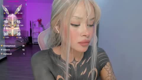 Snapshot of heybambino_ chatting on January 30, 7:18 am Bambi.....Help me get 100 likes in the satisfaction bar. online show from January 30, 7:18 am