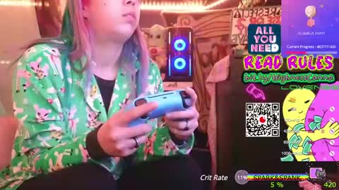 HiGHNESS CANNA online show from January 24, 4:59 am