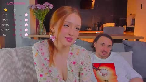 Snapshot of honeymoon1100 chatting on September 18, 3:03 pm Lily and Michael online show from September 18, 3:03 pm