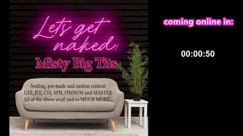 Misty online show from February 3, 6:28 pm