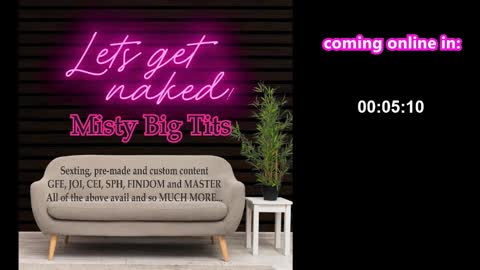 Misty online show from February 9, 6:26 pm