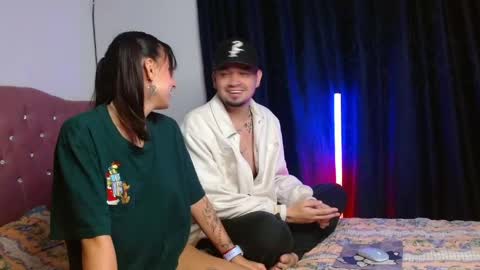 Snapshot of hotlatinocouple__ chatting on April 14, 5:57 am Eevee Zoro online show from April 14, 5:57 am