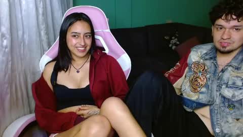 Snapshot of hotlatinocouple__ chatting on May 15, 11:34 pm Eevee Zoro online show from May 15, 11:34 pm