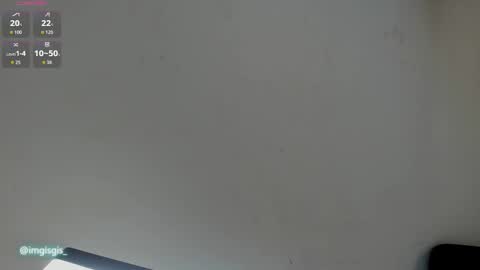 Snapshot of im_giselle_ chatting on March 10, 5:01 am Giselle online show from March 10, 5:01 am