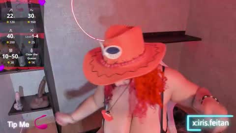 Snapshot of iriisfeitan chatting on November 8, 10:37 am iriisfeitan online show from November 8, 10:37 am