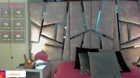 Snapshot of isabel_roux chatting on December 31, 2:08 am Isabel online show from December 31, 2:08 am