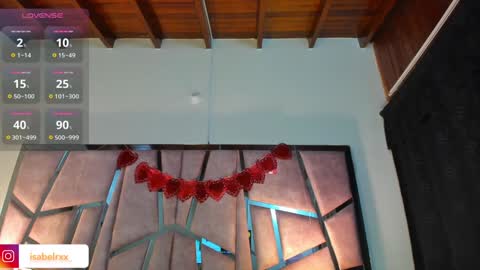 Snapshot of isabel_roux chatting on February 26, 1:43 am Isabel online show from February 26, 1:43 am